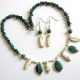 set malachit si howlite