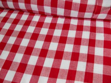 Red Gingham 24mm