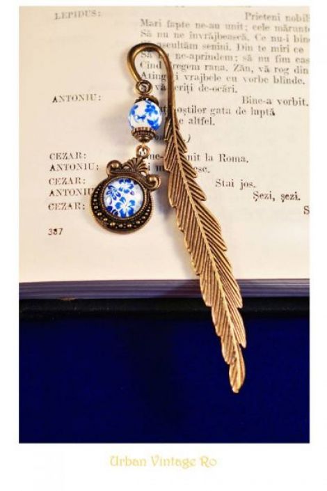 Semn de carte Oriental Blue