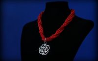Colier Red Rose 