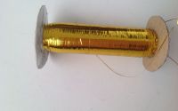 Fir metalic  lurex foarte fin si de efect  auriu 