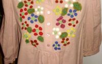 Bluza impaslita "Floricele"