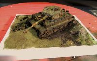 Vigneta tanc german Tiger I Ausf. E scara 172