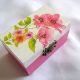 cutie lemn decorata 
