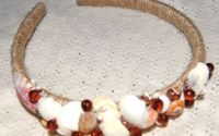 Coroni handmade cu scoici 