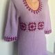 Bluza tunica pulover tricotat