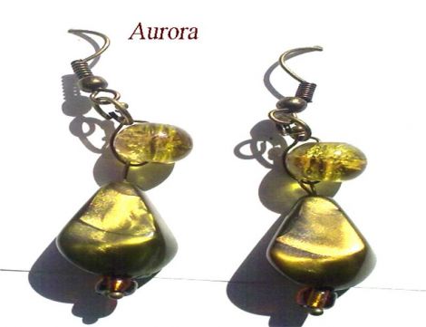 Cercei bronz antic