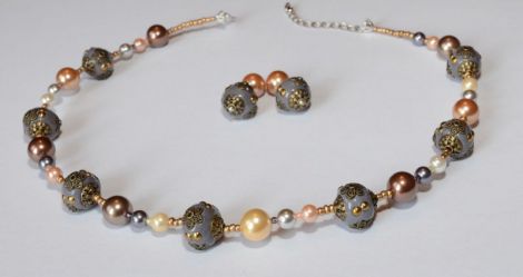 Set bijuterii perle "In Glam"
