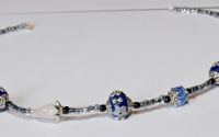 Set colier pietre semipretioase "Royal Blue"