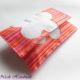 Pink Stripes   - geanta plic material dungat roz p
