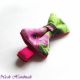 The Garden 2  - papion material imprimeu floral co