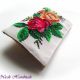 Roses   - geanta plic goblen cusut manual