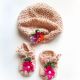 Printesa - set accesorii crosetate copiisandalute