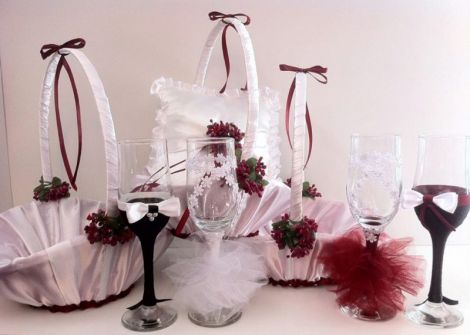 Set pentru nunta handmade