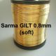 Sarma GILT non tarnish soft 0.8mm