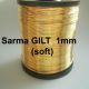 Sarma GILT non tarnish soft 1mm