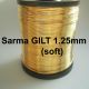Sarma GILT non tarnish soft 1.25mm