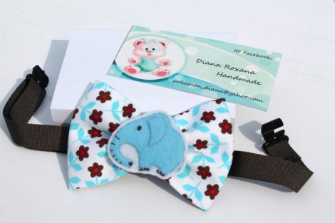 Papion personalizat Elefantel
