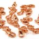 Inchizatoare lobster bright copper 10x6 mm