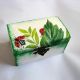 cutie lemn decorata 