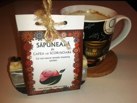 Sapuneala de cafea cu scortisoara