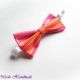 Pink Stripes 2 - papion material dungat roz
