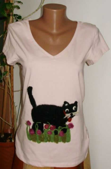 Tricou "Pisica neagra"
