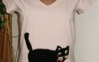 Tricou "Pisica neagra"