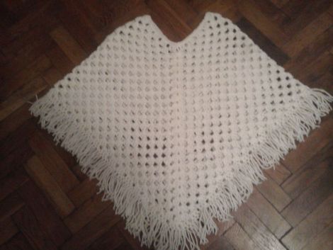 Poncho crosetat