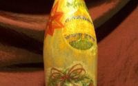 Sticla decoupagelacuireglitter
