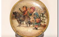 D0200 - Farfurie decorativa din lemn 14cm