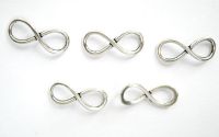 CONECTOR  LINK ARGINTIU INFINIT 24MM