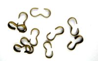 CONECTOR  LINK DESCHIS BRONZ FORMA DE "8" 13MM