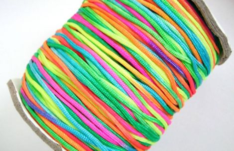 1M  SNUR NYLON MULTICOLOR  grosime 2mm