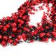 Colier crosetat Black and Red