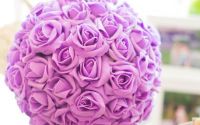 Sfera de trandafiri artificiali D-24cm