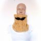 Moustache Winter - fular guler unisex crosetat