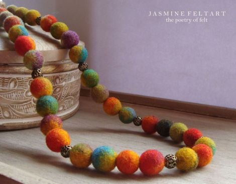 Colier "Colorful Poetry"