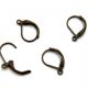 1PER  TORTITE BRONZ "LEVERBACK" 10X16MM
