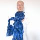 Blue Sky - fular unisex lana 