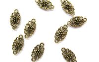 5BUC CONECTOR  DISTANTIER BRONZ DECO 16MM