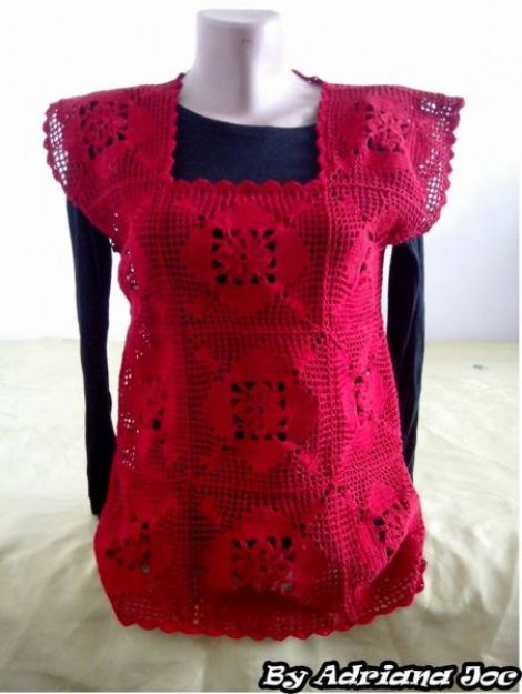 Bluza crosetata