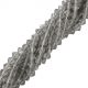 20BUC BICONICE STICLA 4MM GRI