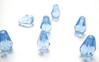 DROP STICLA FATETATA 11MM  ALBASTRU