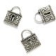 CHARM ARGINTIU LACAT 19MM