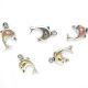 CHARMS ARGINTIU DELFIN 16MM