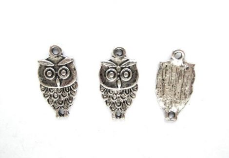 CHARM ARGINTIU BUFNITA MICA 18MM