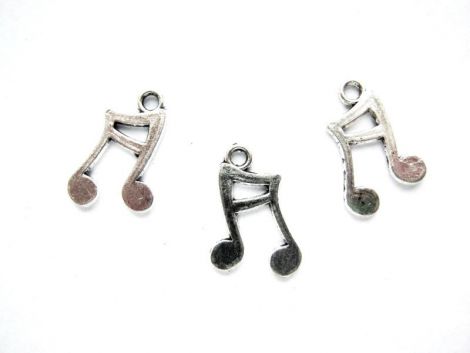 CHARM ARGINTIU NOTE MUZICALE 18MM
