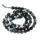 Agate 6 mm alb-negru fatetate crabfire rotunde