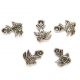 MINI CHARM ARGINTIU PESTISOR 11MM
